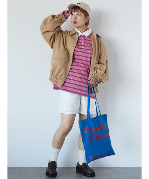 ehka sopo（エヘカソポ）の「ドッグキャップ（ハット・レディース・カーキ/ネイビー/ベージュ/ライトベージュ・F）」の14枚目の写真