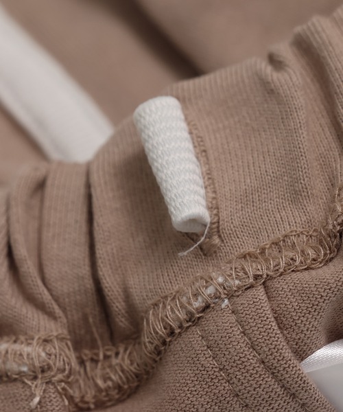 chil2(チルツー)の「綿100% パイピングショートパンツ(その他パンツ・キッズ・ベージュ/ミント/ラベンダー/チャコールグレー/ブラック/スモークピンク・80cm/90cm/100cm/110cm/120cm/130cm/140cm/150cm)」の12枚目の写真