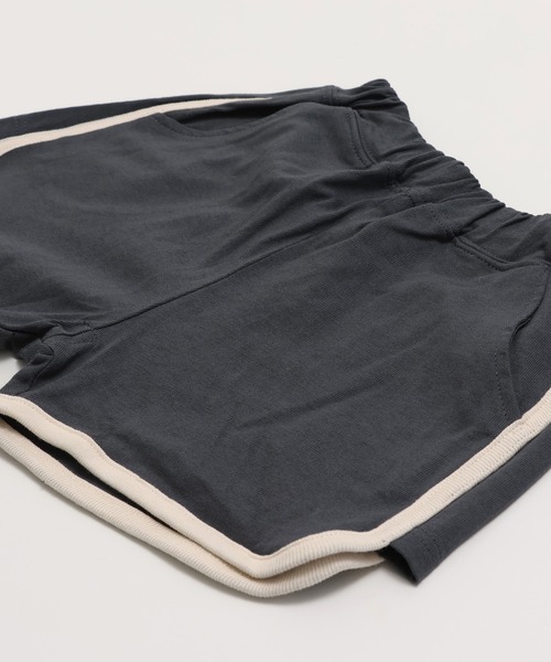 chil2(チルツー)の「綿100% パイピングショートパンツ(その他パンツ・キッズ・ベージュ/ミント/ラベンダー/チャコールグレー/ブラック/スモークピンク・80cm/90cm/100cm/110cm/120cm/130cm/140cm/150cm)」の16枚目の写真
