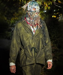 amok（アモク）の「FLOCKING ECO LEATHER COAT（その他アウター）」