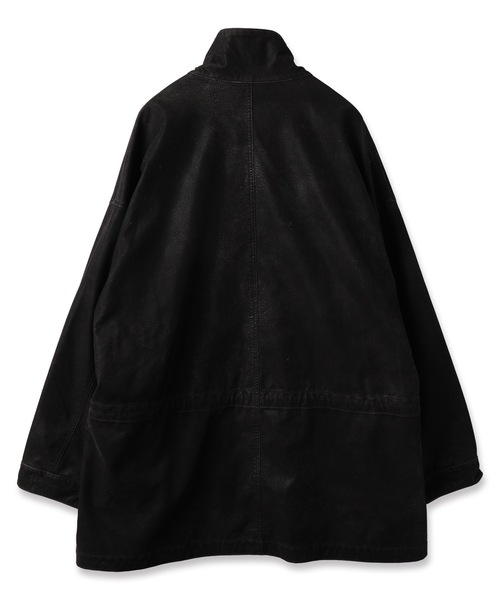 amok（アモク）の「FLOCKING ECO LEATHER COAT（その他アウター）」 - WEAR