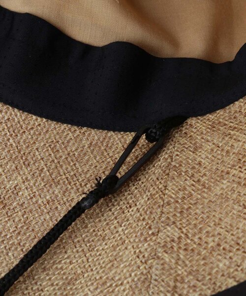 UNTITLED（アンタイトル）の「【接触冷感】ドレープリボンHAT（ハット・レディース・オフホワイト/ブラック・99）」の8枚目の写真