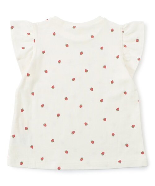 apres les cours（アプレレクール）の「【WEB限定/ジュニア対応】袖フリルTシャツ/7days Style（Tシャツ/カットソー・キッズ・ドット/ラベンダー/ピンク/サックスブルー/アイボリー/ブラック/ブルー・80/90/100/110/120/130/140）」の14枚目の写真