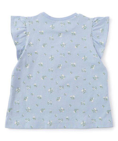 apres les cours（アプレレクール）の「【WEB限定/ジュニア対応】袖フリルTシャツ/7days Style（Tシャツ/カットソー・キッズ・ドット/ラベンダー/ピンク/サックスブルー/アイボリー/ブラック/ブルー・80/90/100/110/120/130/140）」の18枚目の写真