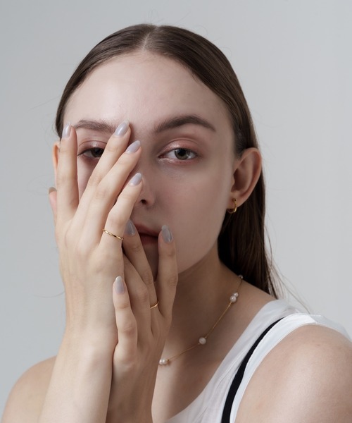 ENOUGH(イナフ)の「【RS】【enough】 Nuance Hoopピアス(ピアス(両耳用)・レディース・ゴールド・FREE)」の11枚目の写真