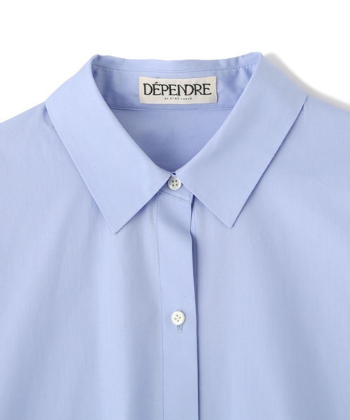 ETRE TOKYO（エトレトウキョウ）の「DEPENDREブロードシャツ（シャツ/ブラウス・レディース・ブルー/ホワイト/ピンク・FREE）」の19枚目の写真