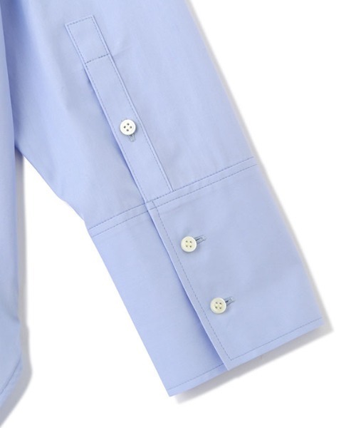 ETRE TOKYO　DEPENDRE　ブロードシャツ　ブルー ETRE TOKYO ブラウス シャツ DEPENDREブロードシャツ レディース