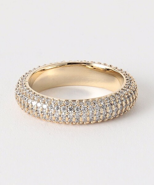 BEAUTY&YOUTH UNITED ARROWS（ビューティーアンドユースユナイテッドアローズ）の「キュービックジルコニア メタル リング（リング・レディース・ゴールド/シルバー・13）」の6枚目の写真