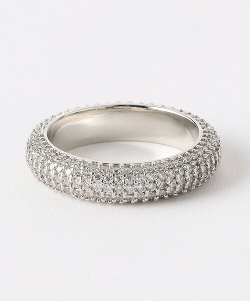 BEAUTY&YOUTH UNITED ARROWS（ビューティーアンドユースユナイテッドアローズ）の「キュービックジルコニア メタル リング（リング・レディース・ゴールド/シルバー・13）」の7枚目の写真