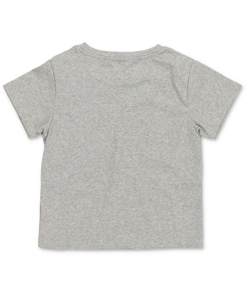 SPINNS（スピンズ）の「メッセージプリント半袖Tシャツ/ピタカットソー（Tシャツ/カットソー・レディース・オフホワイト/杢グレー/ブラック・ONESIZE）」の19枚目の写真