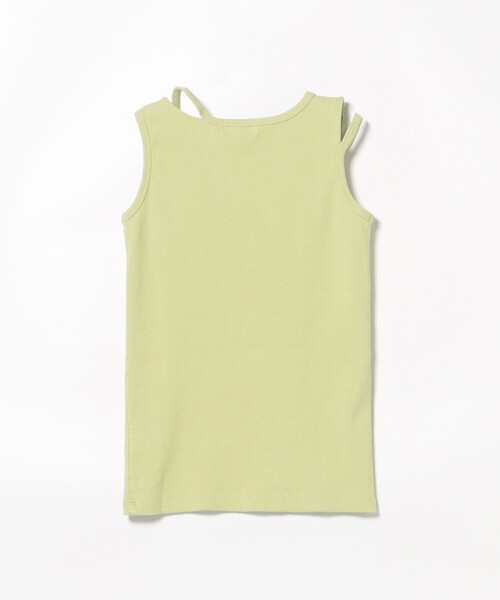 BEAMS HEART（ビームスハート）の「アシメ カットアウト タンクトップ（タンクトップ・レディース・ブラック/オフホワイト/ミント/ライトグレー・SMALL/MEDIUM）」の17枚目の写真