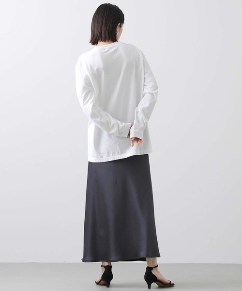 Gready Brilliant（グレディブリリアン）の「ＦＥＬＩＸロゴロンＴ（Tシャツ/カットソー・レディース・オフホワイト・FREE）」の4枚目の写真