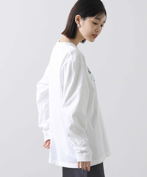 Gready Brilliant（グレディブリリアン）の「ＦＥＬＩＸロゴロンＴ（Tシャツ/カットソー・レディース・オフホワイト・FREE）」の8枚目の写真