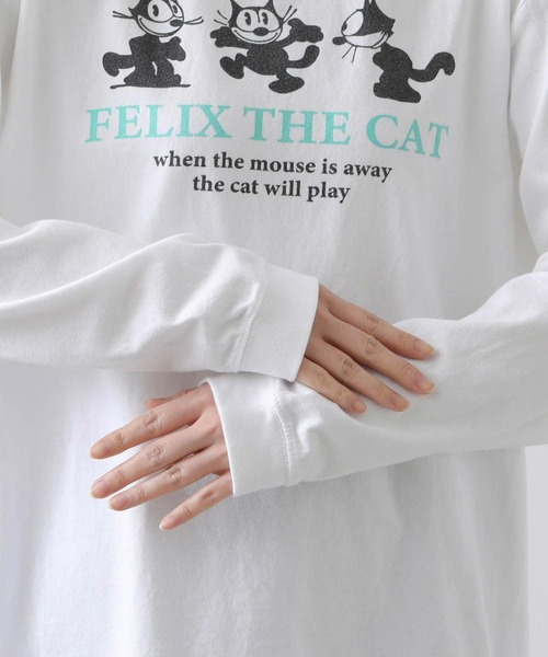 Gready Brilliant（グレディブリリアン）の「ＦＥＬＩＸロゴロンＴ（Tシャツ/カットソー・レディース・オフホワイト・FREE）」の17枚目の写真