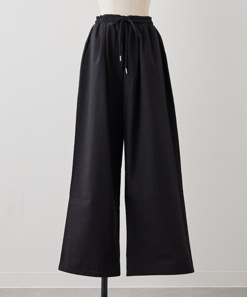 ear PAPILLONNER（イアパピヨネ）の「イージードロストパンツ【SUM1 STYLE(スミスタイル)】（その他パンツ・レディース・ブラック/ホワイト/ネイビー・FREE）」の18枚目の写真