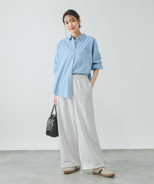 GLOBAL WORK(グローバルワーク)の「乾きやすいスウェットパンツ/319758(スウェットパンツ・レディース・アイボリー/ブラック/杢グレー・MEDIUM/LARGE)」の13枚目の写真