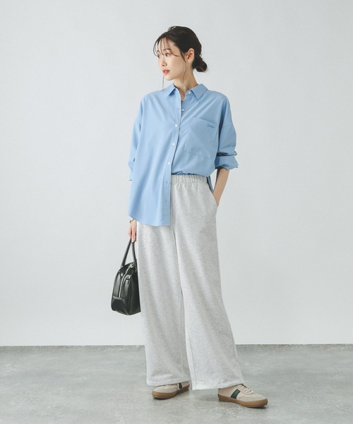 GLOBAL WORK(グローバルワーク)の「乾きやすいスウェットパンツ/319758(スウェットパンツ・レディース・アイボリー/ブラック/杢グレー・MEDIUM/LARGE)」の14枚目の写真