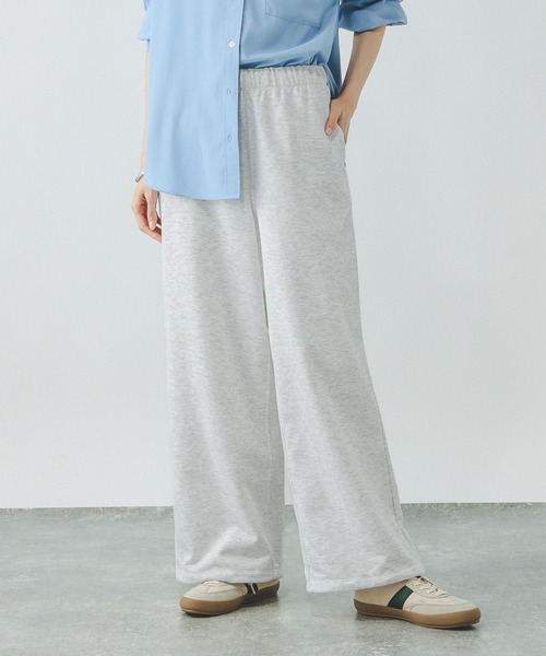GLOBAL WORK(グローバルワーク)の「乾きやすいスウェットパンツ/319758(スウェットパンツ・レディース・アイボリー/ブラック/杢グレー・MEDIUM/LARGE)」の15枚目の写真