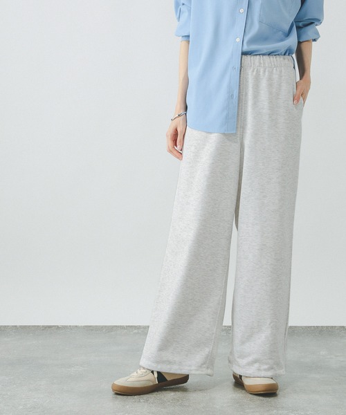 GLOBAL WORK(グローバルワーク)の「乾きやすいスウェットパンツ/319758(スウェットパンツ・レディース・アイボリー/ブラック/杢グレー・MEDIUM/LARGE)」の16枚目の写真