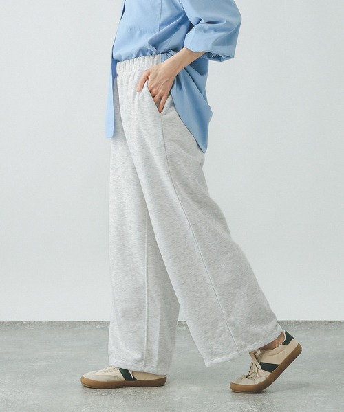 GLOBAL WORK(グローバルワーク)の「乾きやすいスウェットパンツ/319758(スウェットパンツ・レディース・アイボリー/ブラック/杢グレー・MEDIUM/LARGE)」の17枚目の写真