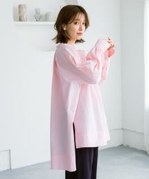 studio CLIP | スタンドギャザーチュニック(チュニック)