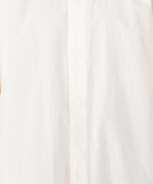 studio CLIP（スタディオクリップ）の「スタンドギャザーチュニック（チュニック・レディース・オフホワイト/ピンク・FREE）」の4枚目の写真