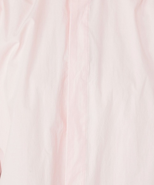 studio CLIP（スタディオクリップ）の「スタンドギャザーチュニック（チュニック・レディース・オフホワイト/ピンク・FREE）」の3枚目の写真