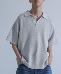 MDR（エムディアール）の「『スキッパーニットポロシャツ』（ポロシャツ）」