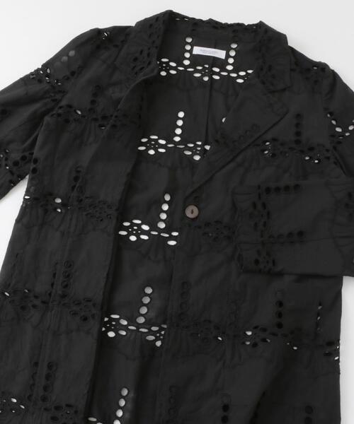 URBAN RESEARCH Sonny Label（アーバンリサーチサニーレーベル）の「コットンレースジャケット（その他アウター・レディース・ブラック/オフホワイト・FREE）」の11枚目の写真