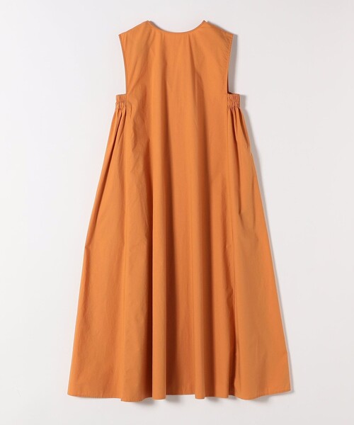 セール】SHIPS any:〈洗濯機可能〉ポプリン Vネック Aライン