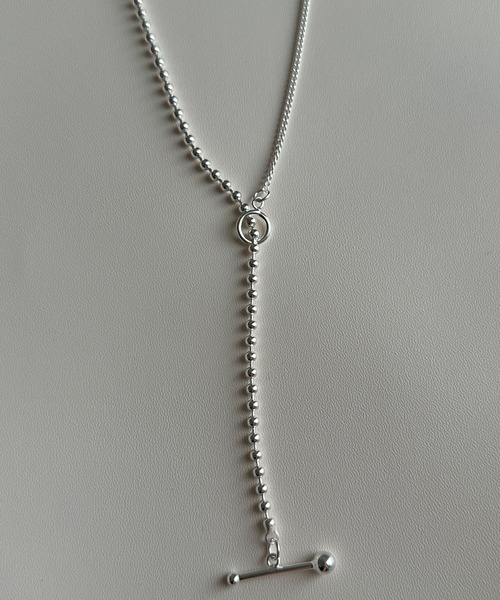 whoseA(フーシー)の「【silver925】CombichainNecklace/コンビチェーンネックレス(ネックレス・レディース・シルバー・FREE)」の2枚目の写真