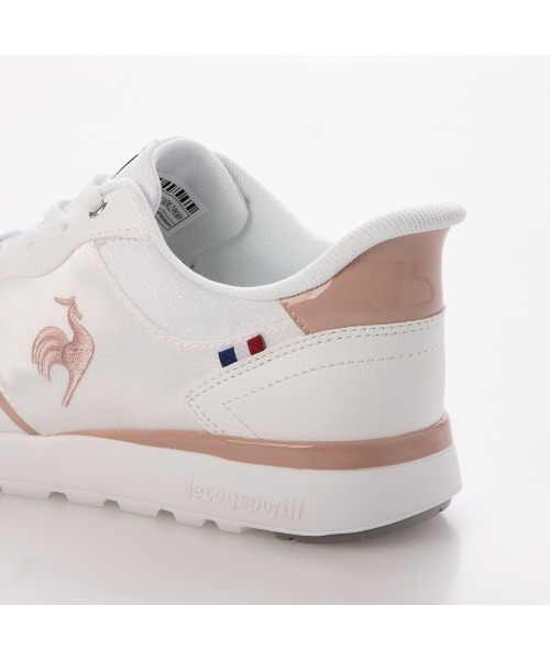 le coq sportif(ルコックスポルティフ)の「レースアップスニーカー(ラ セーヌ LM SI)(スニーカー・レディース・ピンク/ブラック・23cm/23.5cm/24cm/24.5cm/22.5cm)」の14枚目の写真