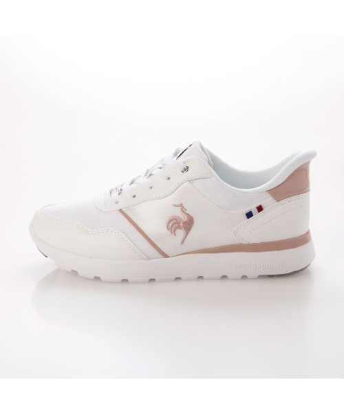le coq sportif(ルコックスポルティフ)の「レースアップスニーカー(ラ セーヌ LM SI)(スニーカー・レディース・ピンク/ブラック・23cm/23.5cm/24cm/24.5cm/22.5cm)」の10枚目の写真