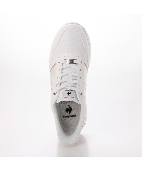 le coq sportif(ルコックスポルティフ)の「レースアップスニーカー(ラ セーヌ LM SI)(スニーカー・レディース・ピンク/ブラック・23cm/23.5cm/24cm/24.5cm/22.5cm)」の12枚目の写真
