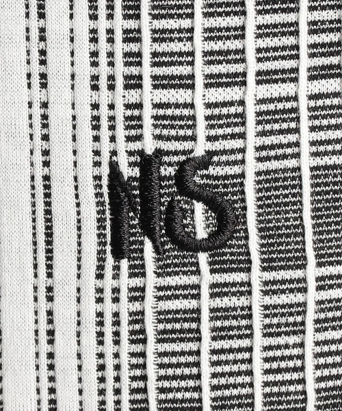 NICOLE CLUB FOR MEN（ニコルクラブフォーメン）の「ブリスターチェックスタンドポロシャツ（ポロシャツ・メンズ・ブラック系/ホワイト系3/ホワイト系2/ホワイト系1・XX-LARGE/X-LARGE/LARGE/MEDIUM）」の17枚目の写真