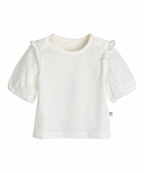 moimoln(モイモルン)の「【2点セット】ブルーフラワーカバーオール(ロンパース・キッズ・ブルー・70cm/80cm/90cm)」の7枚目の写真