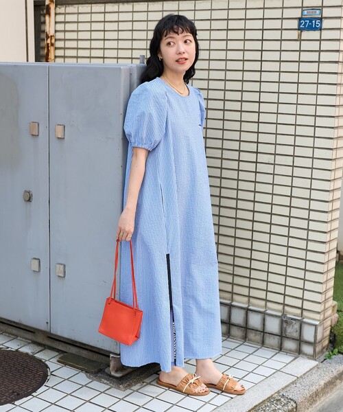 THOUSAND MILE☆サウザンドマイル パフスリーブワンピース☆Fサイズ セール】THOUSAND MILE × FREAK'S STORE/サウザンドマイル