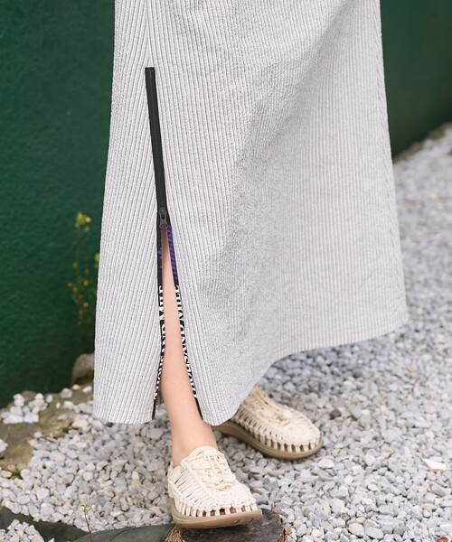 新品◼︎サウザンドマイル×フリークスストア別注 シアサッカー パフワンピース FREAK'S STORE ワンピース THOUSAND MILE × STORE/サウザンド