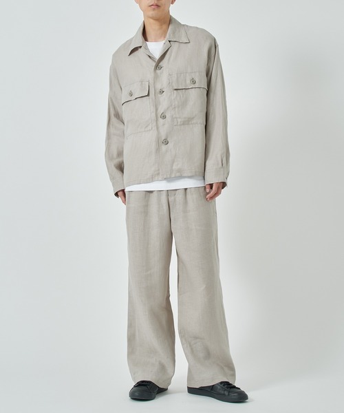 贈り物 MARKAWARE/marka】別注 LINEN SHIRT（シャツ CPO TROPICAL ジャケット・アウター