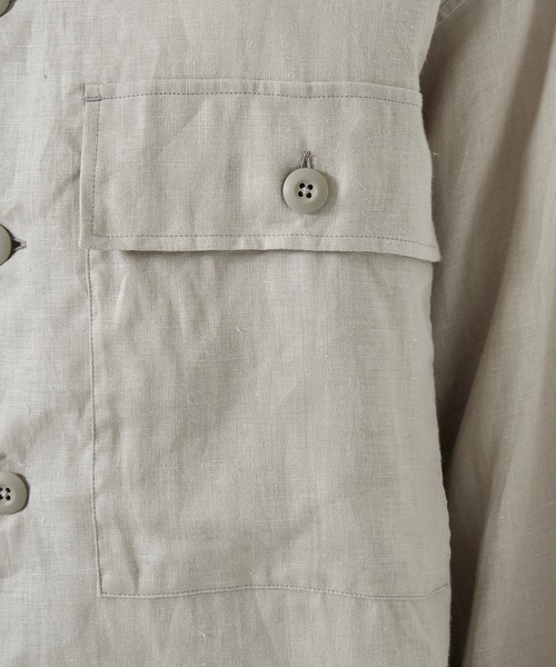 MARKAWARE/marka】別注 LINEN TROPICAL CPO SHIRT（シャツ