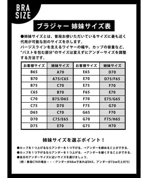 LINGERIEAM（ランジェリアム）の「イリュージョンオーロラ トリックリフト ブラ（D・Eカップ）（ブラジャー・レディース・ライラック/ブラック・D70/D65/D75/E65/E70/E75）」の16枚目の写真