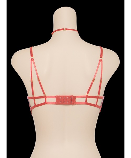 LINGERIEAM（ランジェリアム）の「イリュージョンオーロラ トリックリフト ブラ（D・Eカップ）（ブラジャー・レディース・ライラック/ブラック・D70/D65/D75/E65/E70/E75）」の19枚目の写真