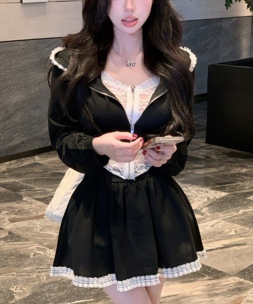 1点作品☆ 変形デンドライトオパールピアス イヤリングに変更可能☺︎