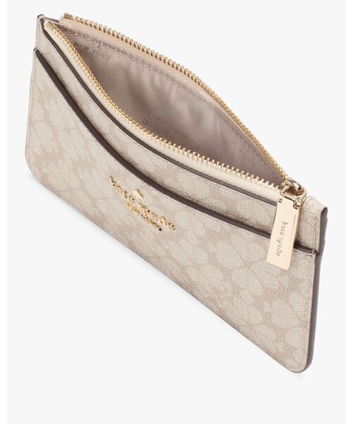 即納! 【Kate Spade】フローラル ラージ スリム カード ホルダー スペード フラワー フェスティバル フローラル トス ラージ