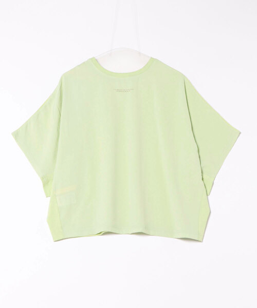 Q(キュー)の「USAコットンドルマンT(Tシャツ/カットソー・レディース・アイボリー/ブラック/ライトグリーン・MEDIUM)」の6枚目の写真