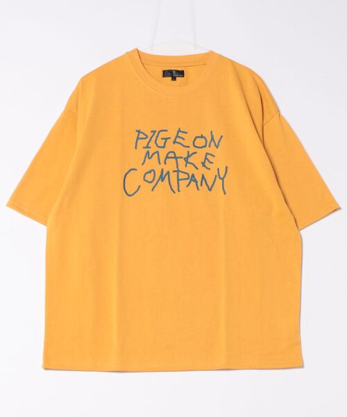 ZIP FIVE（ジップファイブ）の「レターロゴTEE(M1)（Tシャツ/カットソー・メンズ・キナリ/オートミール/イエロー/ブルー/ホワイト系1/ホワイト系2・MEDIUM/LARGE）」の6枚目の写真