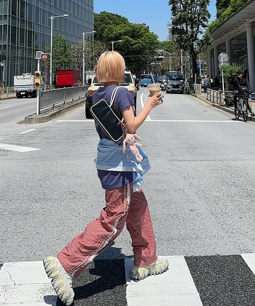 レースラインチェックパンツ（その他パンツ）｜Alley Tokyo