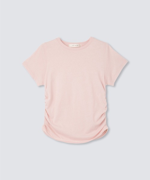 KINO THE KEI(キノザケイ)の「フィット刺繍Tシャツ KINO THE KEI(Tシャツ/カットソー・レディース・ホワイト/ブラック/ピンク/ベージュ系その他・フリー)」の17枚目の写真