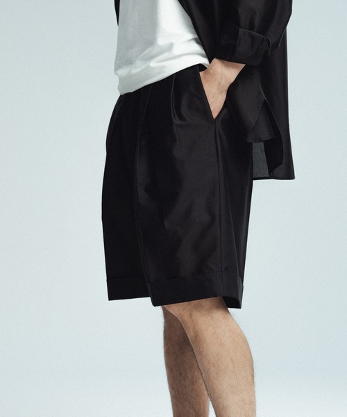 ADAM ET ROPE'(アダムエロペ)の「【ACT/アクト】超軽量 イージーショーツ / 速乾 / ストレッチ / イージーケア(その他パンツ・メンズ・ブラック/チャコールグレー・M/L)」の20枚目の写真