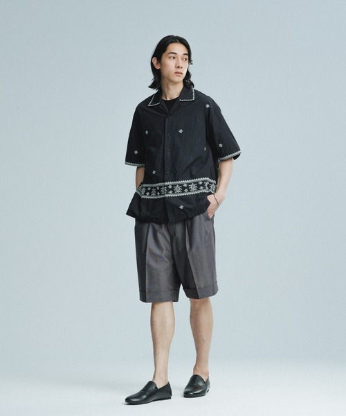 ADAM ET ROPE'(アダムエロペ)の「【ACT/アクト】超軽量 イージーショーツ / 速乾 / ストレッチ / イージーケア(その他パンツ・メンズ・ブラック/チャコールグレー・M/L)」の22枚目の写真